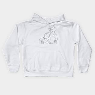 Goblin Line Art Tote bag Kids Hoodie